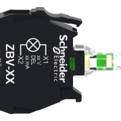 White Lens LED Indicating Light