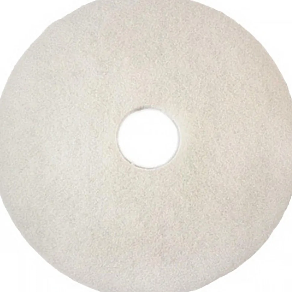 White Super Polish Pad 4100, 508 mm x 82 mm, 20 in, 5 ea/Case