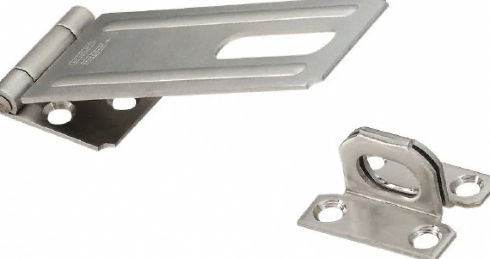 1-1/2" Wide, Safety Hasp