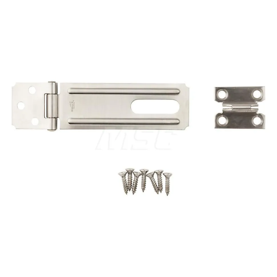 1-1/2" Wide, Safety Hasp
