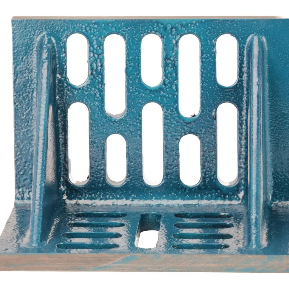 12" Wide x 8" Deep x 9" High Cast Iron Partially Machined Angle Plate