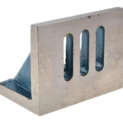 4-1/2" Wide x 3" Deep x 3-1/2" High Cast Iron Partially Machined Angle Plate
