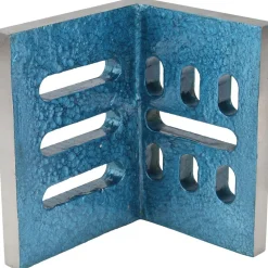 6" Wide x 4-1/2" Deep x 5" High Cast Iron Partially Machined Angle Plate