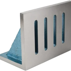 10" Wide x 6" Deep x 8" High Cast Iron Partially Machined Angle Plate