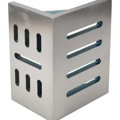 10" Wide x 6" Deep x 8" High Cast Iron Partially Machined Angle Plate