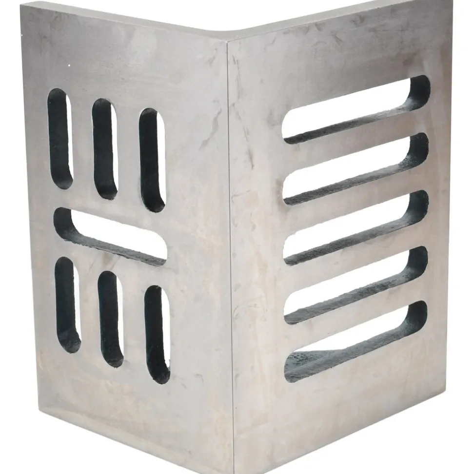 9" Wide x 6" Deep x 7" High Cast Iron Partially Machined Angle Plate