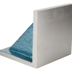 8" Wide x 8" Deep x 8" High Cast Iron Precision-Ground Angle Plate