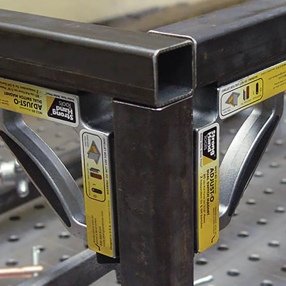 6" Wide x 1-1/2" Deep x 6" High Magnetic Welding & Fabrication Square
