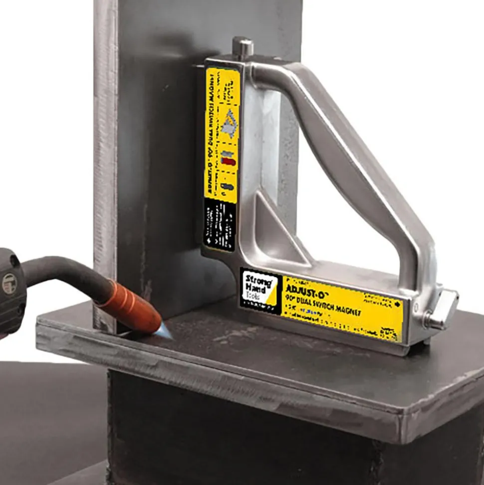 6" Wide x 1-1/2" Deep x 6" High Magnetic Welding & Fabrication Square