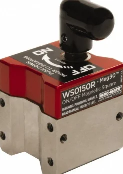 1-1/2" Wide x 1-1/2" Deep x 1-1/8" High Rare Earth Magnetic Welding & Fabrication Square