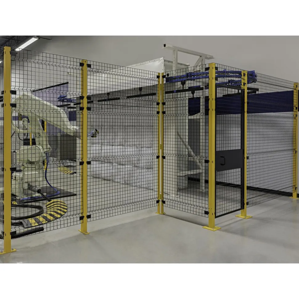 6' Wide x 6' High, Double Sliding Door for Temporary Structures