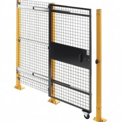 5' Wide x 6' High, Sliding Door for Temporary Structures
