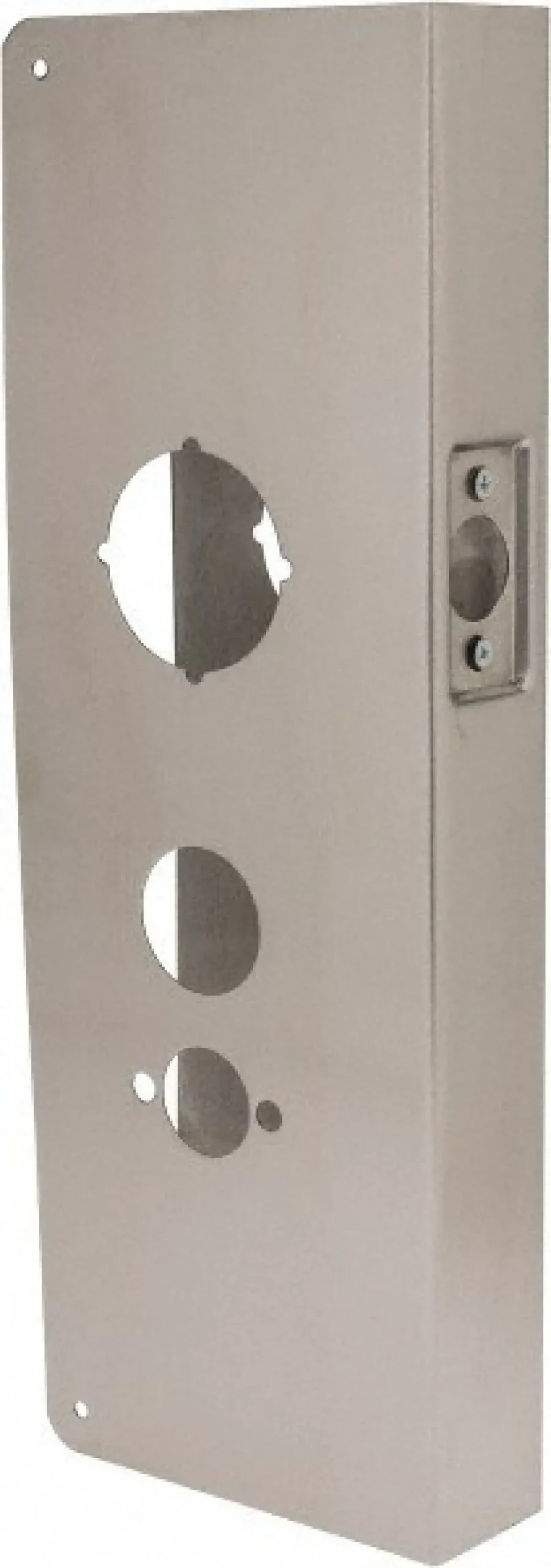 5" Wide x 15" High, Stainless Steel, Door Reinforcer