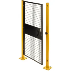 4' Wide x 6' High, Swing Door for Temporary Structures