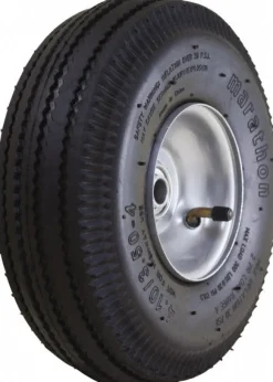 3-19/64" Wide x 10-1/2" High x 4" Deep Sawtooth Pneumatic Hand Truck Tire