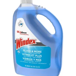 Windex Glass & More Multi-Surface, Streak-Free Cleaner Gallon Refill