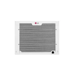 Window with Electric Heat Air Conditioner: 7600 BTU, 115V, 6.3A