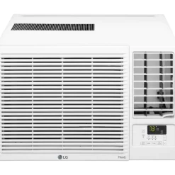 Window with Electric Heat Air Conditioner: 11700 BTU, 230V, 5.1 / 4.8A
