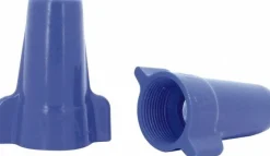 Wing Twist-On Wire Connector: Blue, Flame-Retardant, 3 AWG