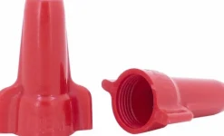 Wing Twist-On Wire Connector: Red, Flame-Retardant, 2 AWG