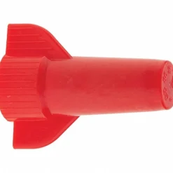 Wing Twist-On Wire Connector: Red, Corrosion-Resistant, Flame-Retardant, 2 AWG