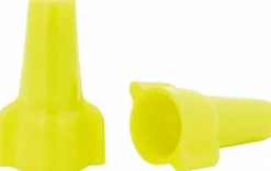 Wing Twist-On Wire Connector: Yellow, Flame-Retardant, 2 AWG