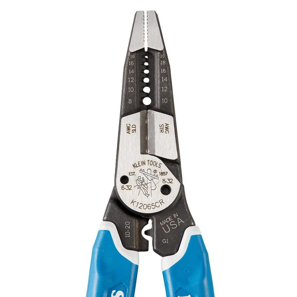 Wire & Cable Strippers: Maximum Capacity: 10-20 AWG; Minimum Wire Gauge: 8-18 AWG;12-20 AWG; Insulated: No