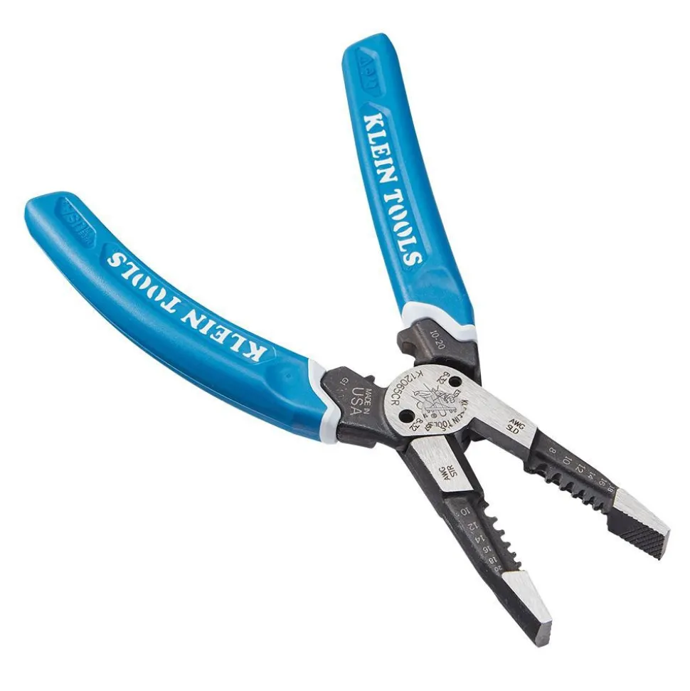 Wire & Cable Strippers: Maximum Capacity: 10-20 AWG; Minimum Wire Gauge: 8-18 AWG;12-20 AWG; Insulated: No