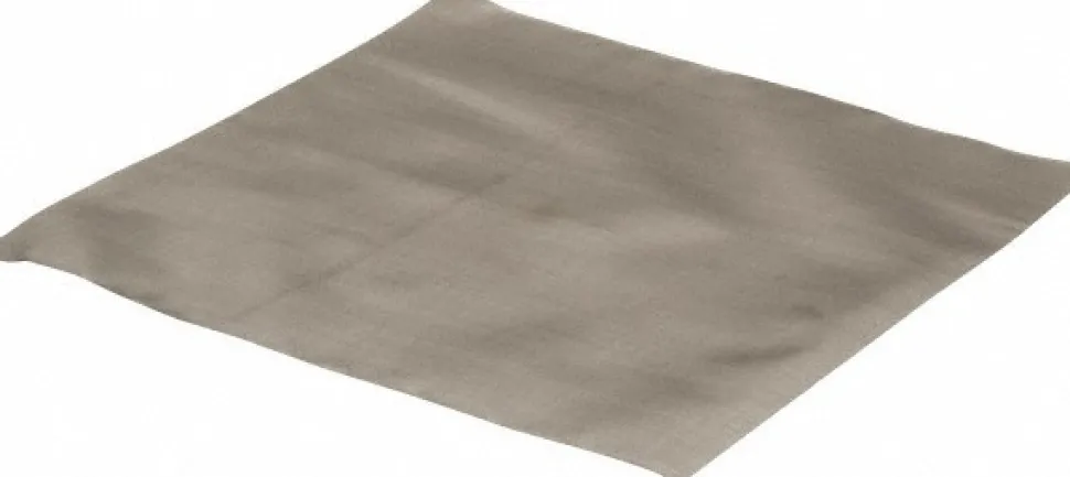 Wire Cloth: 0.0014" Wire Dia, Stainless Steel