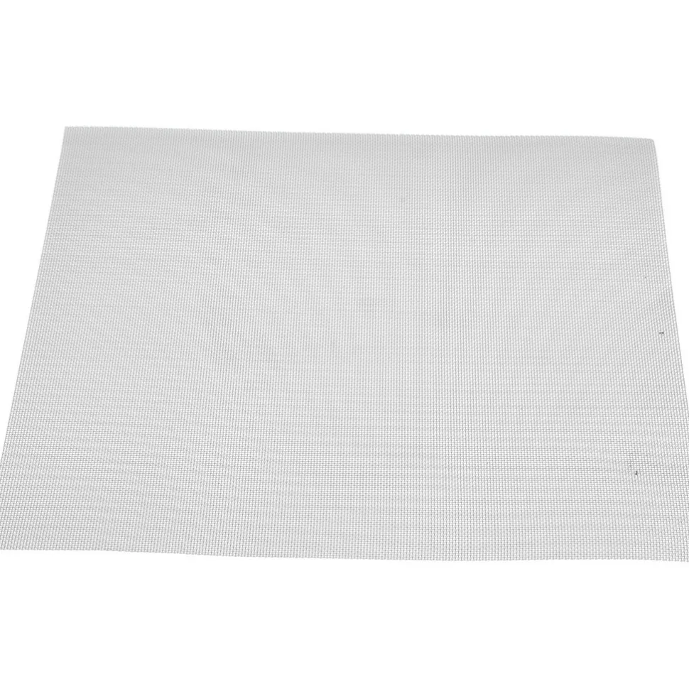 Wire Cloth: 28 Wire Gauge, 0.016" Wire Dia, Stainless Steel