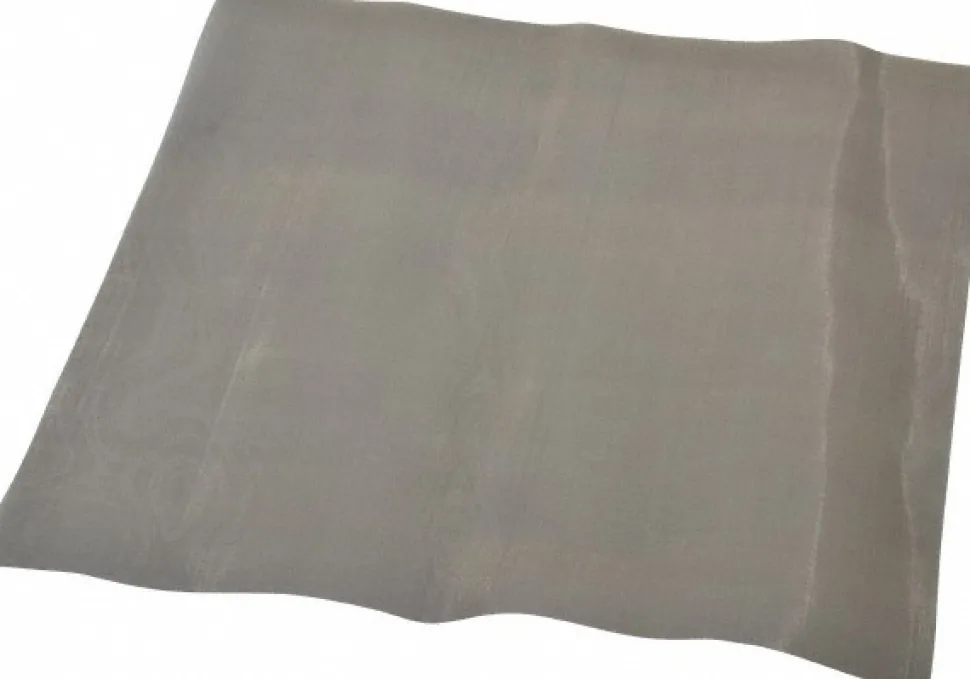 Wire Cloth: 41 Wire Gauge, 0.0065" Wire Dia, Stainless Steel