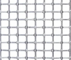 Wire Cloth: 20 Wire Gauge, 0.035" Wire Dia, Steel