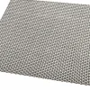 Wire Cloth: 16 Wire Gauge, 0.063" Wire Dia, Steel