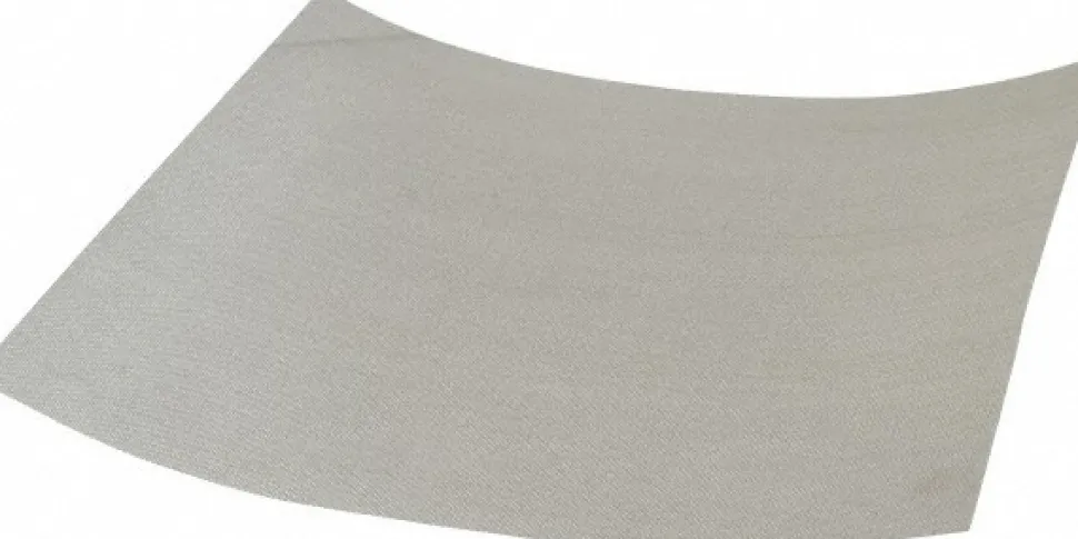 Wire Cloth: 34 Wire Gauge, 0.01" Wire Dia, Stainless Steel