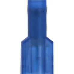 Wire Disconnect: Female, Blue, Nylon, 16-14 AWG, 1/4