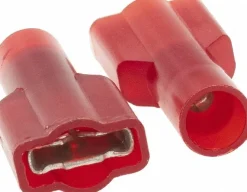 Wire Disconnect: Female, Nylon, 22-18 AWG, 1/4" Tab Width