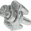 Wire Rope Clip: 3/16" Rope Dia, Forged Steel