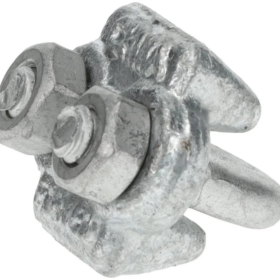 Wire Rope Clip: 3/16" Rope Dia, Forged Steel