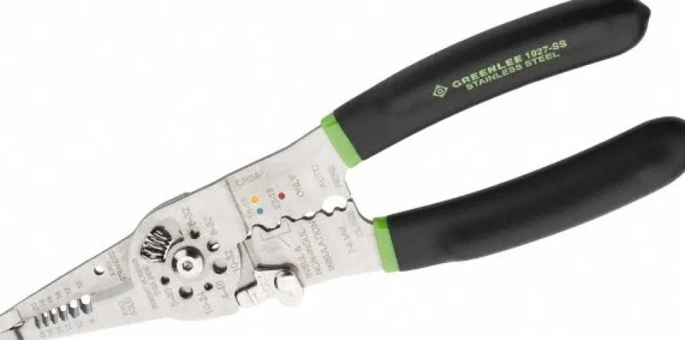 Wire Stripper: 18 AWG Solid & 20 AWG Stranded Max Capacity