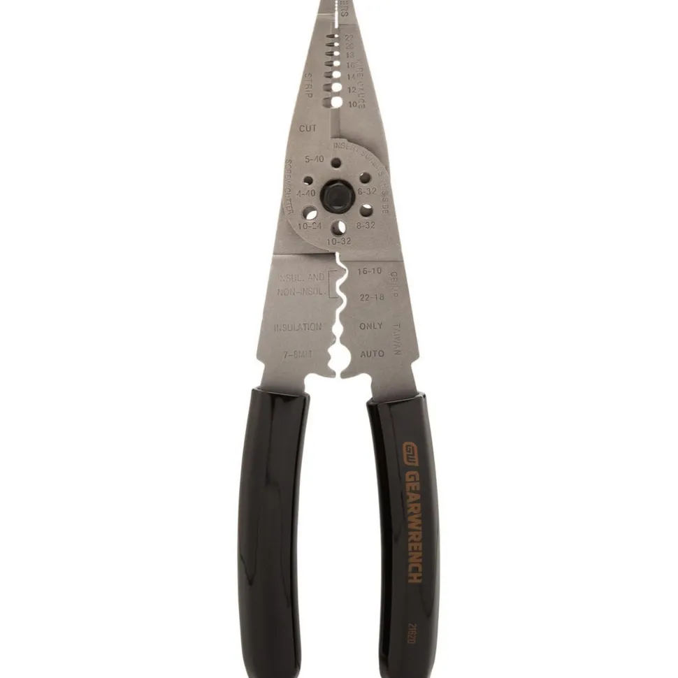 Wire Stripper: 22 AWG to 22-10 AWG Max Capacity
