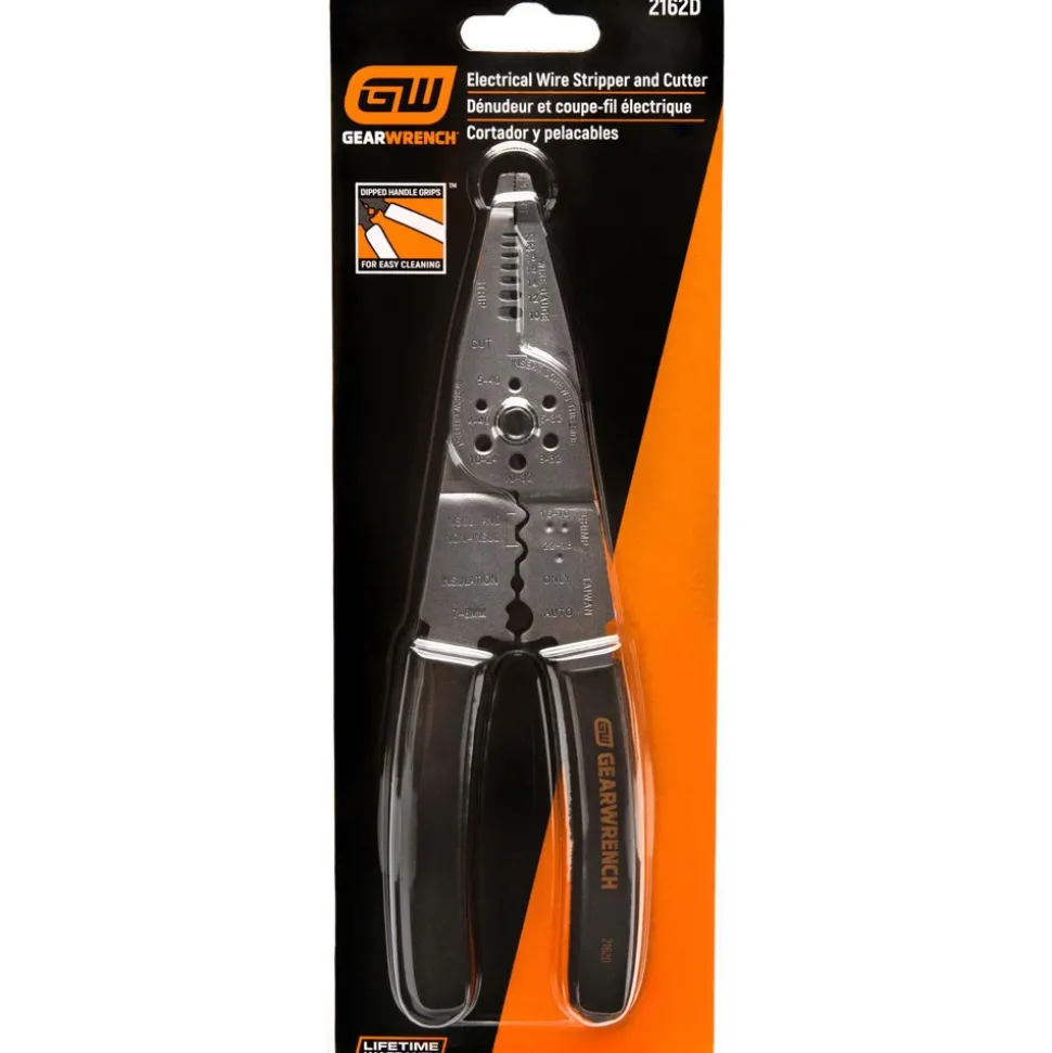 Wire Stripper: 22 AWG to 22-10 AWG Max Capacity