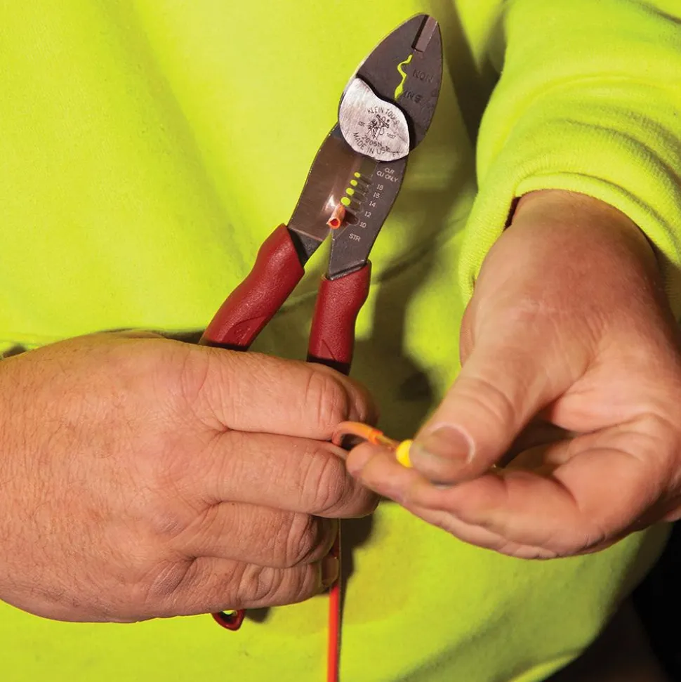 Wire Stripper: 18 AWG to 10 AWG Max Capacity