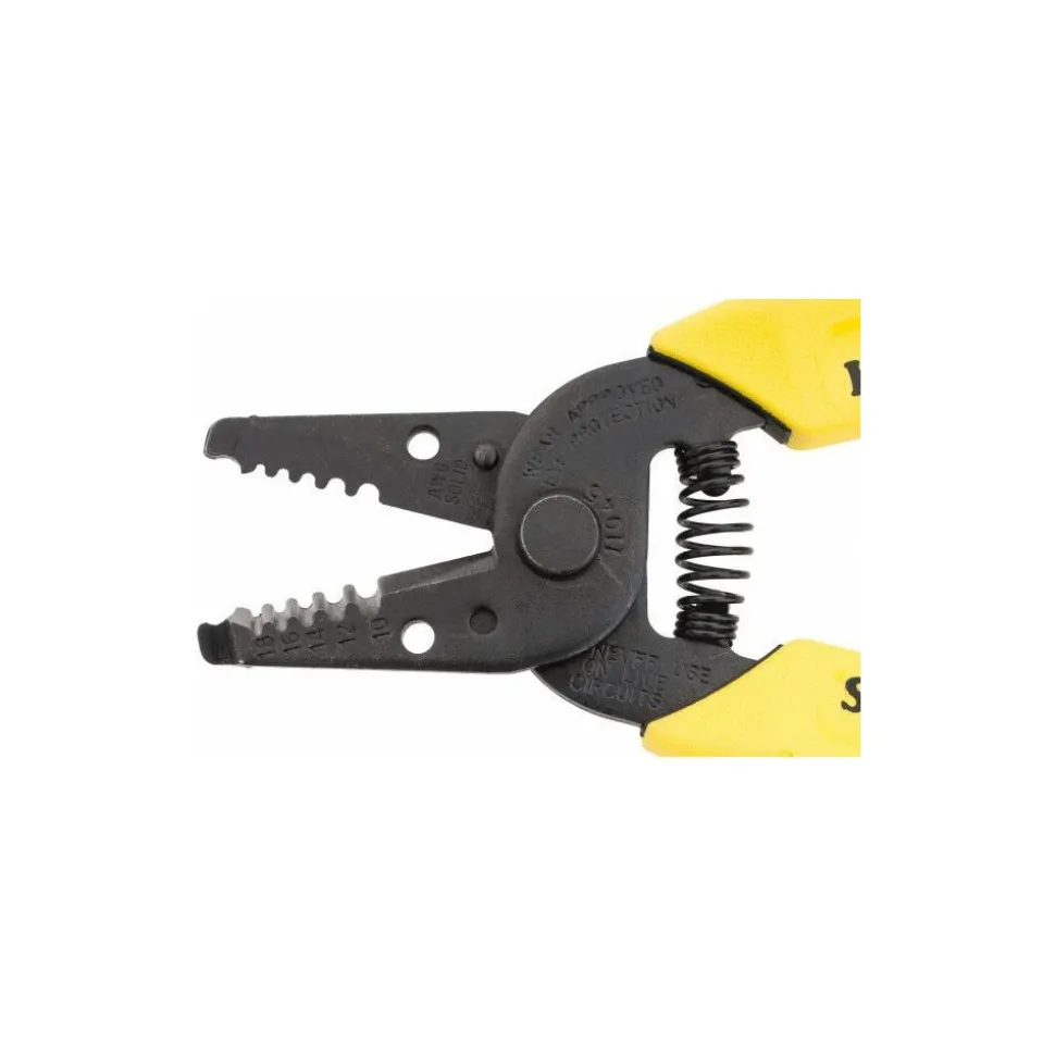 Wire Stripper: 18 AWG to 10 AWG Max Capacity