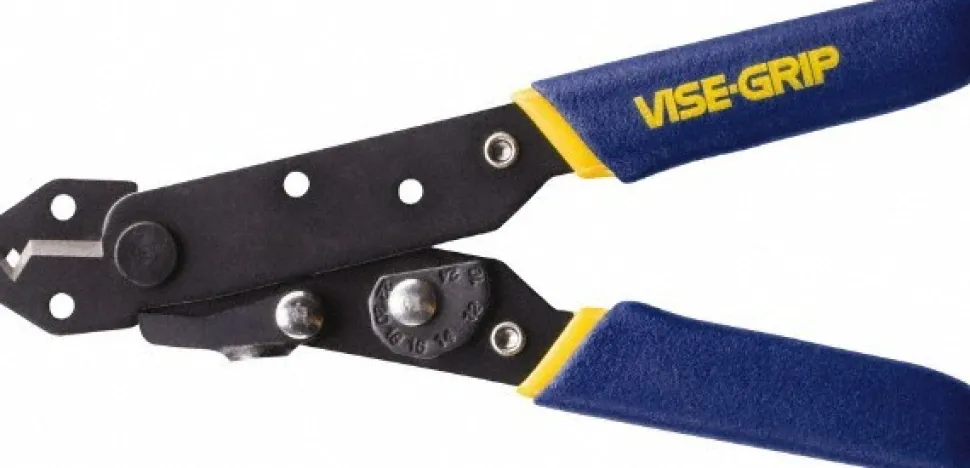 Wire Stripper: 20 AWG to 10 AWG Max Capacity