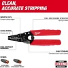 Wire Stripper & Cutter, 10-24 AWG, Compact, Comfort Grip