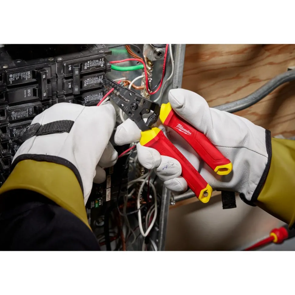 Wire Stripper & Cutter, 1000V, Insulated, 10-20 AWG