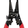 Wire Stripper & Cutter with Reinforced Head, 10-28 AWG, Dipped Grip