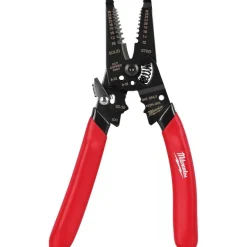 Wire Stripper & Cutter with Reinforced Head, 10-28 AWG, Dipped Grip
