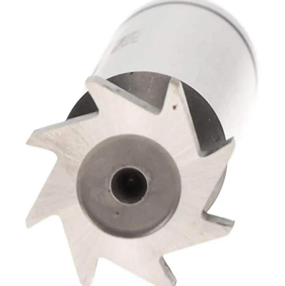 Woodruff Keyseat Cutter: 3/4" Cut Dia, 3/16" Cut Width, 1/2" Shank Dia, Staggered Tooth