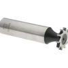 Woodruff Keyseat Cutter: 5/8" Cut Dia, 3/32" Cut Width, 1/2" Shank Dia, Straight Tooth